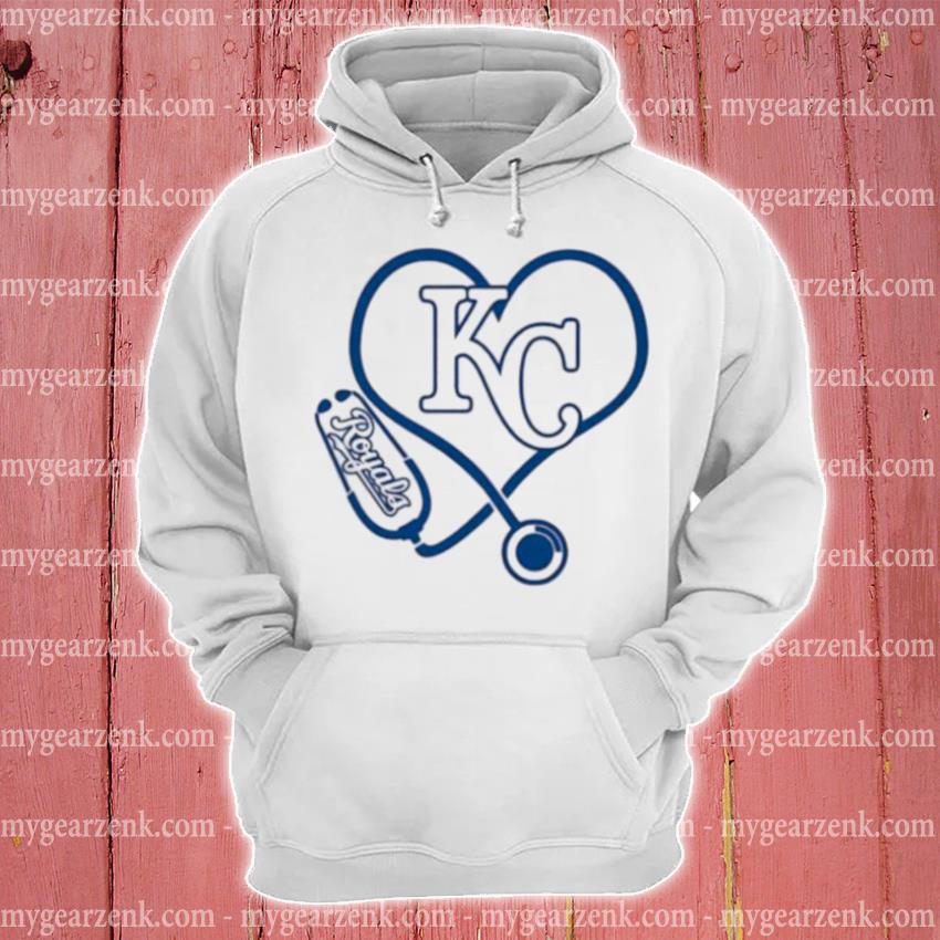 nurse KC Royals Heart Shirt - Kingteeshop