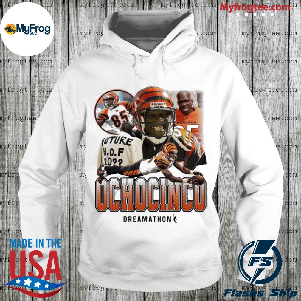 Ochocinco cincinnatI bengals dreamathon merch ochocinco 85 dreams