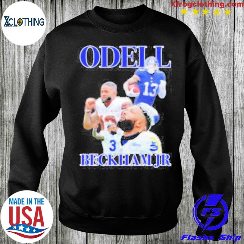 OneRockin Odell Beckham Jr Sugar Skull Ladies Boyfriend Shirt