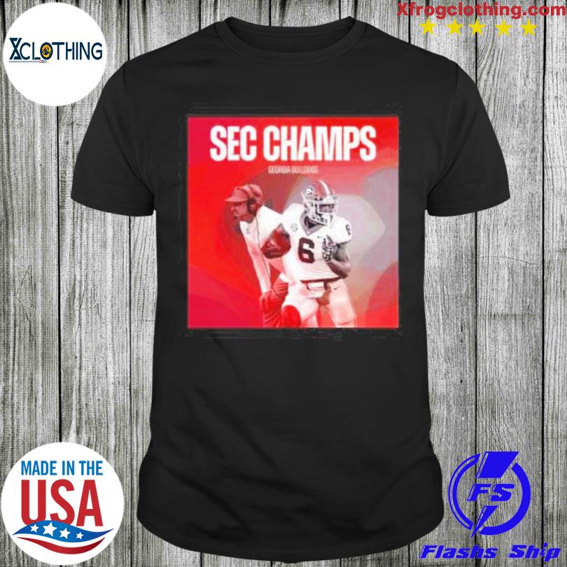 Official 2022 Sec Champions Georgia Bulldogs shirt