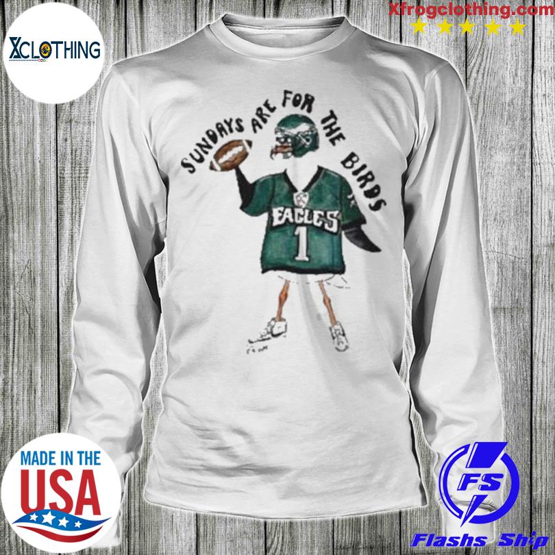 Eagles Embroidered Sweatshirt Tshirt Hoodie Philadelphia Eagles Football  Embroidery Shirts Sundays Are For The Birds Gang Embroidered T Shirt Eagles  Game 2023 Gift for Fan - Laughinks