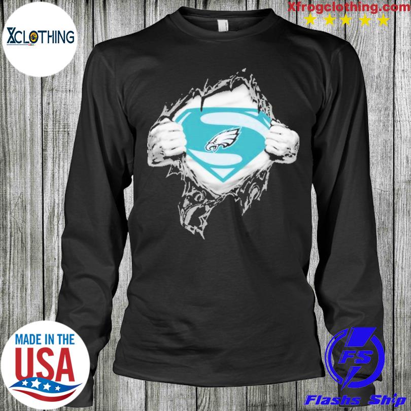 Blood Inside me Superman Philadelphia Eagles shirt, hoodie