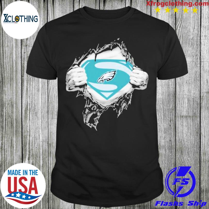 Blood Inside me Superman Philadelphia Eagles shirt, hoodie