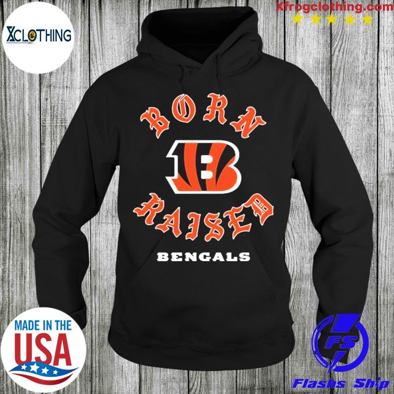 Cincinnati Bengals Born X Raised Unisex T-shirt - Shibtee Clothing