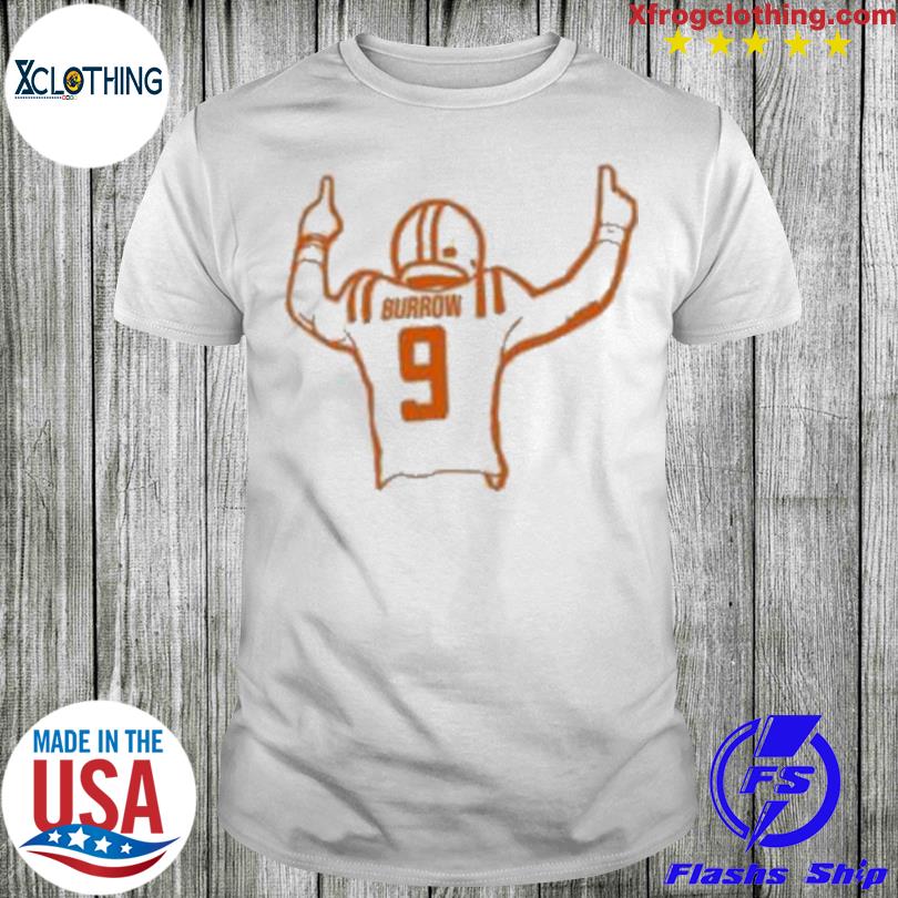 Buy Joe Burrow Bengals Cincinnati 9 2023 Shirt For Free Shipping CUSTOMXMAS  LTD