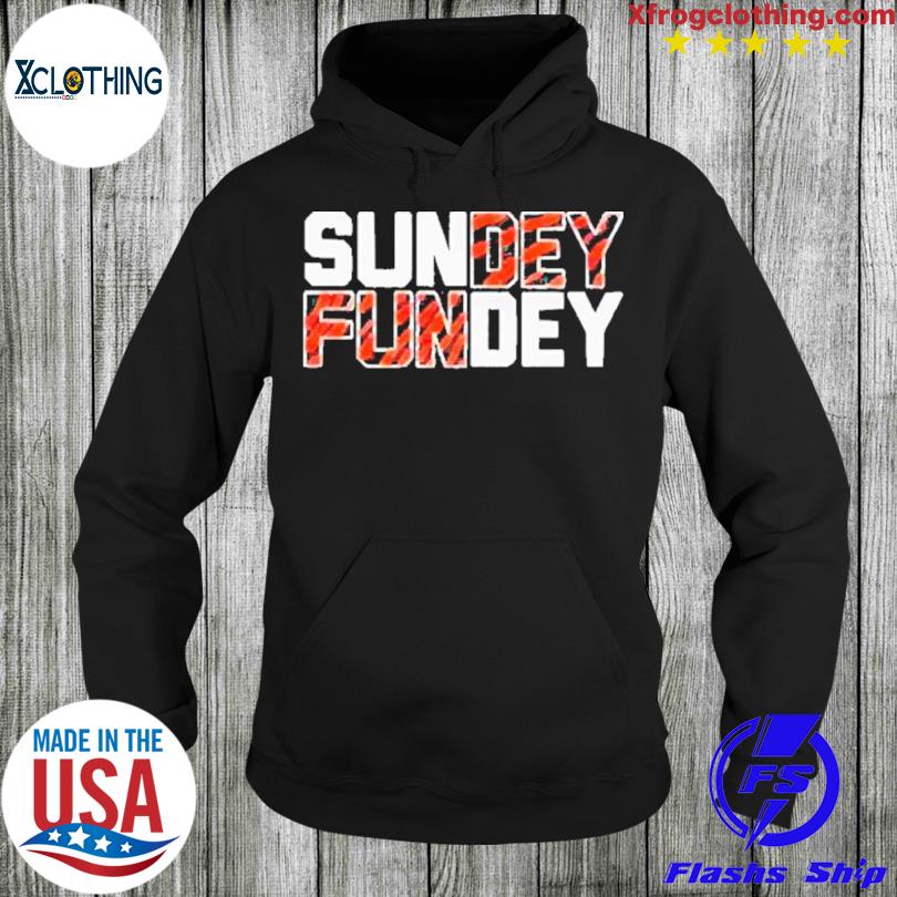 Cincinnati bengals sunday funday shirt, hoodie, longsleeve tee, sweater