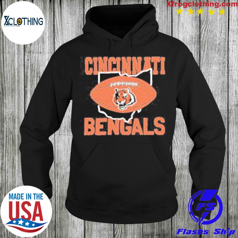 Homage Cincinnati bengals stripes t-shirt, hoodie, sweater, long sleeve and  tank top