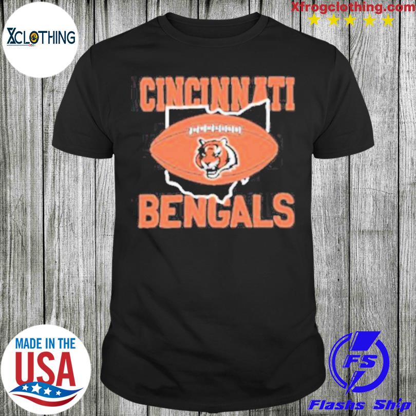 CincinnatI Ohio bengals logo homage shirt, hoodie, sweater, long sleeve and  tank top