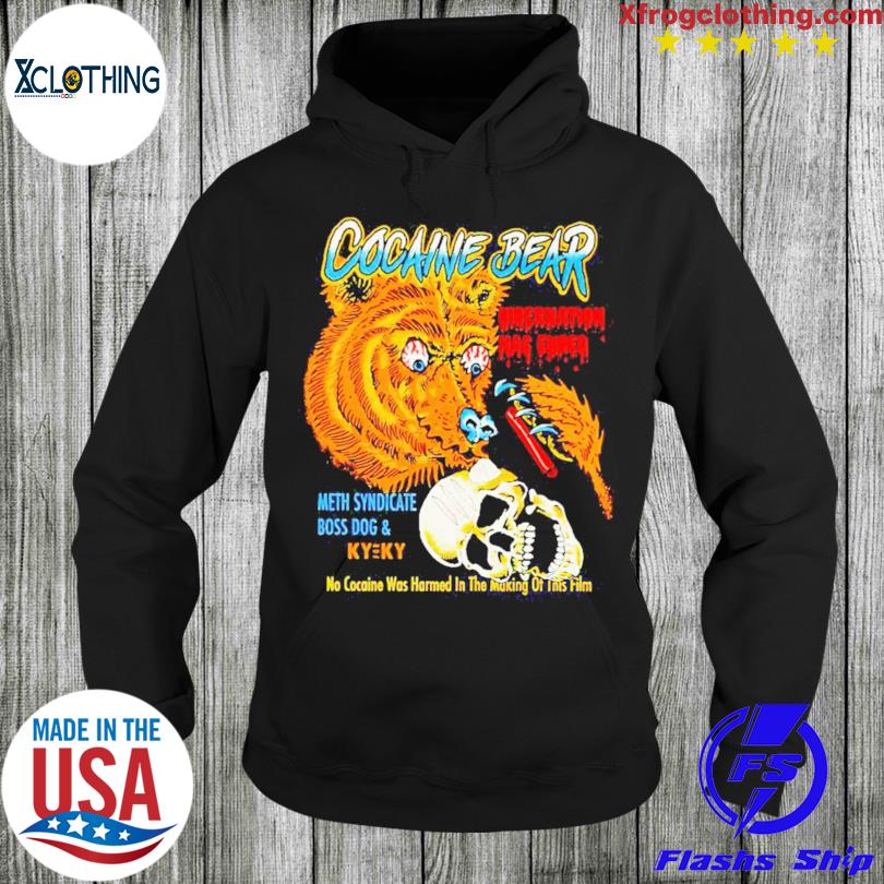 Cocaine bear Chicago Bears shirt, hoodie, sweater, long sleeve and