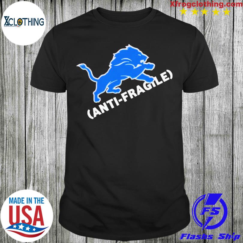 Detroit Lions Dan Campbell Anti-Fragile logo T-shirt, hoodie, sweater, long  sleeve and tank top