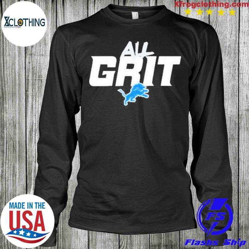 All Grit Detroit Lions Hoodie -  Worldwide Shipping