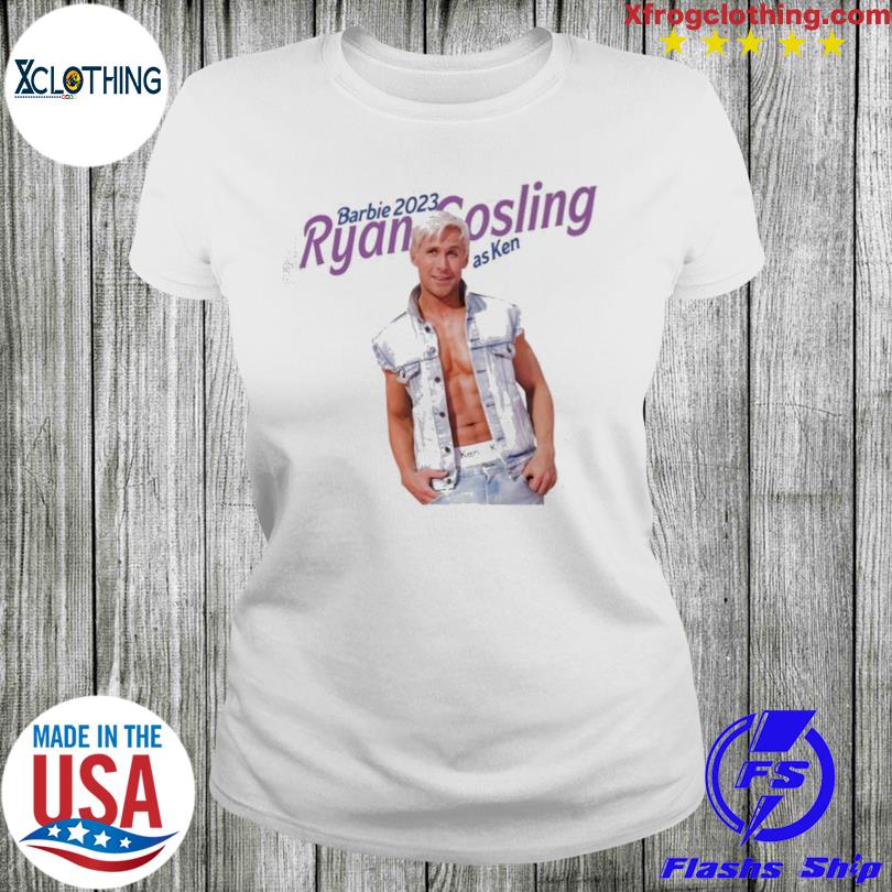 Eva Mendes Ryan Gosling Barbie 2023 As Ken Shirt