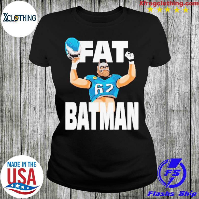 Fat Batman Jason Kelce Cartoon T Shirt 