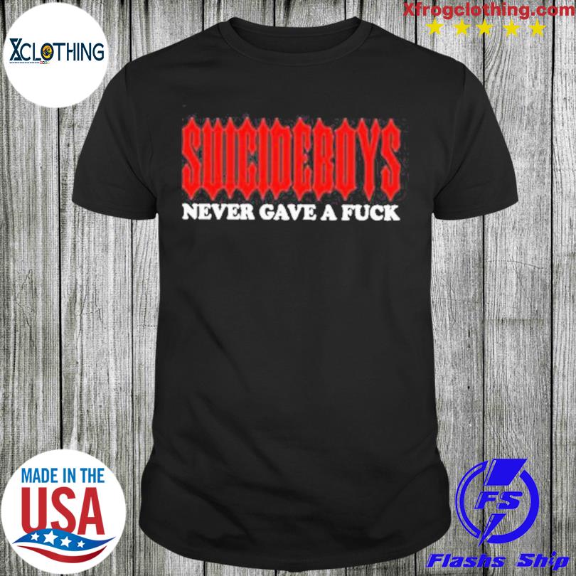 Official Grey Five Nine Suicideboys Never Gave A Fuck T-Shirt
