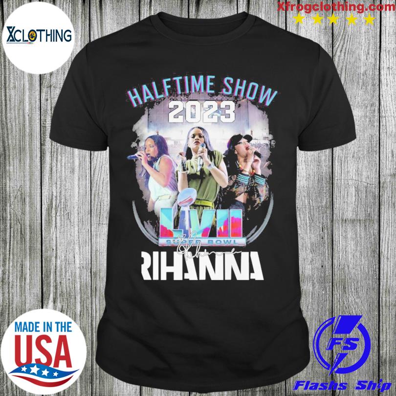 Official rihanna super bowl 2023 halftime show shirt, hoodie, sweater, long  sleeve and tank top