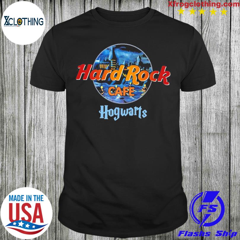 Official Harry Potter Hard Rock Cafe Hogwarts T-shirt