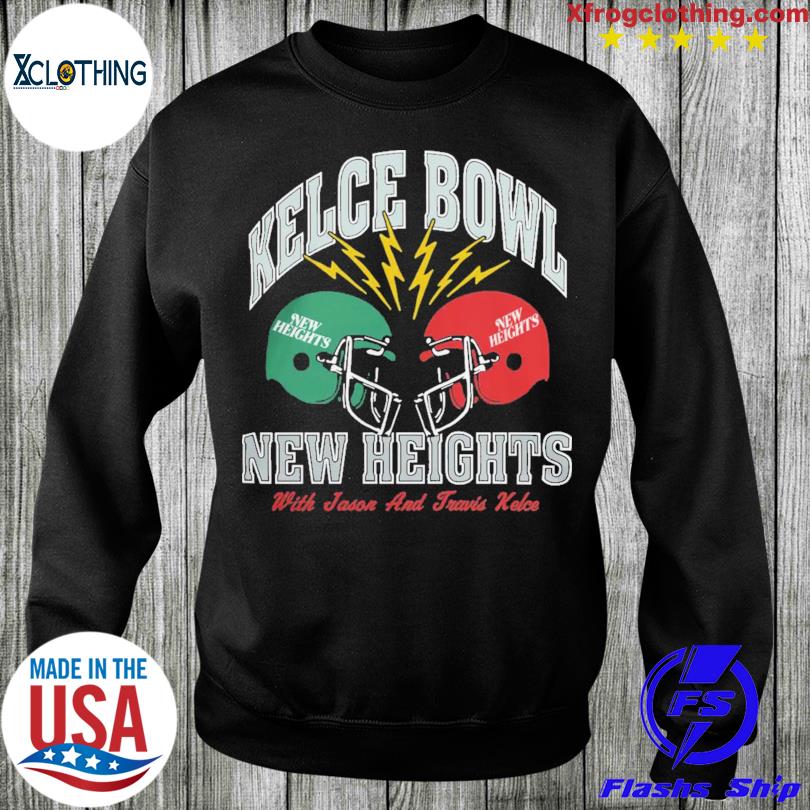 Homage Merch Kelce Bowl New Heights Tee - Snowshirt