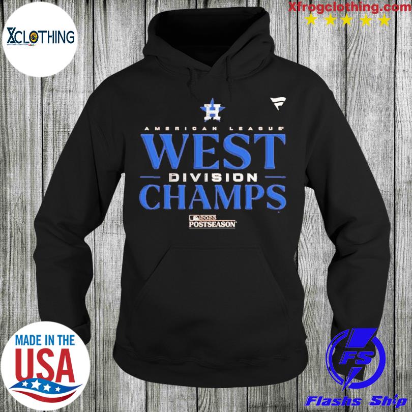 Houston Astros Fanatics Branded 2023 Al West Division Champions Locker Room  T-Shirt