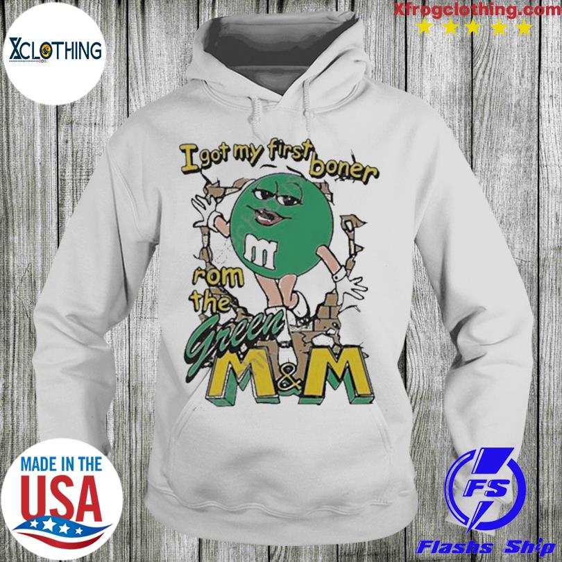 Green 2024 m&m hoodie