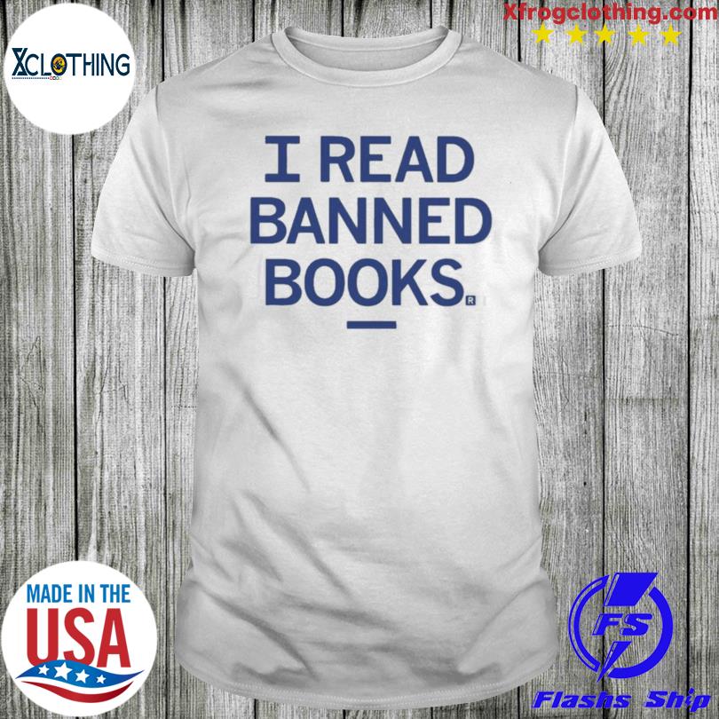 Official i read banned books shirt