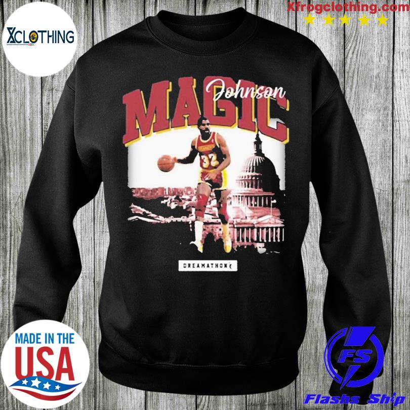 Jahan Dotson Wearing Magic Johnson Shirt - Ipeepz