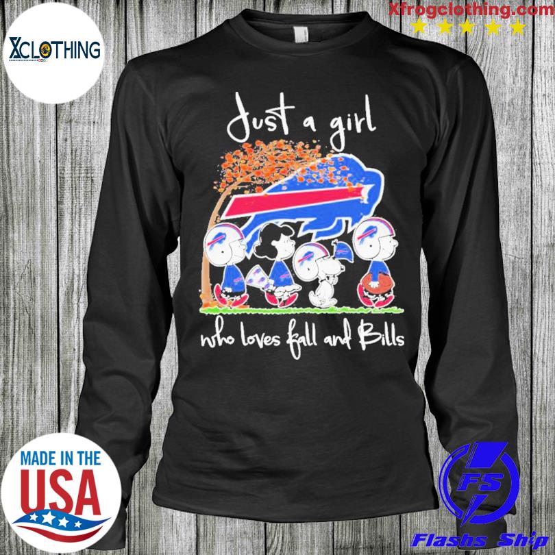 Official just A Girl Buffalo Bills Who Loves Fall And Buffalo