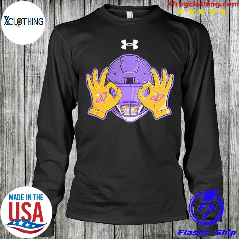 Official justin Jefferson Griddy Minnesota Under Armour 2022 T-shirt,  hoodie, sweater, long sleeve and tank top