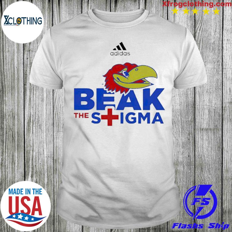 Official Kansas jayhawks beak the stigma 2023 shirt