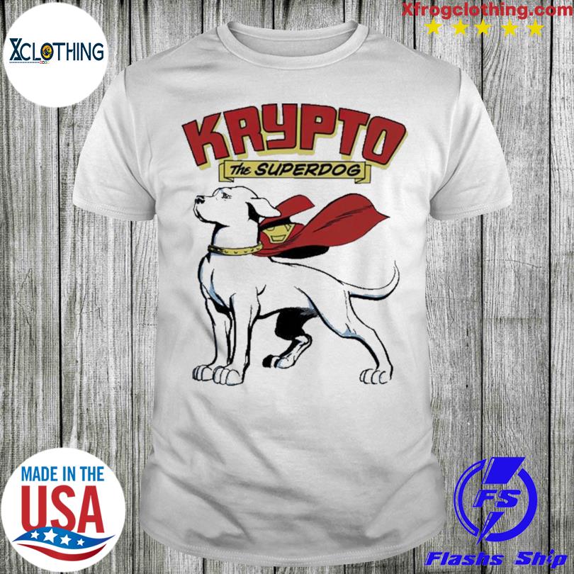 Official krypto The Superdog Poster T-shirt