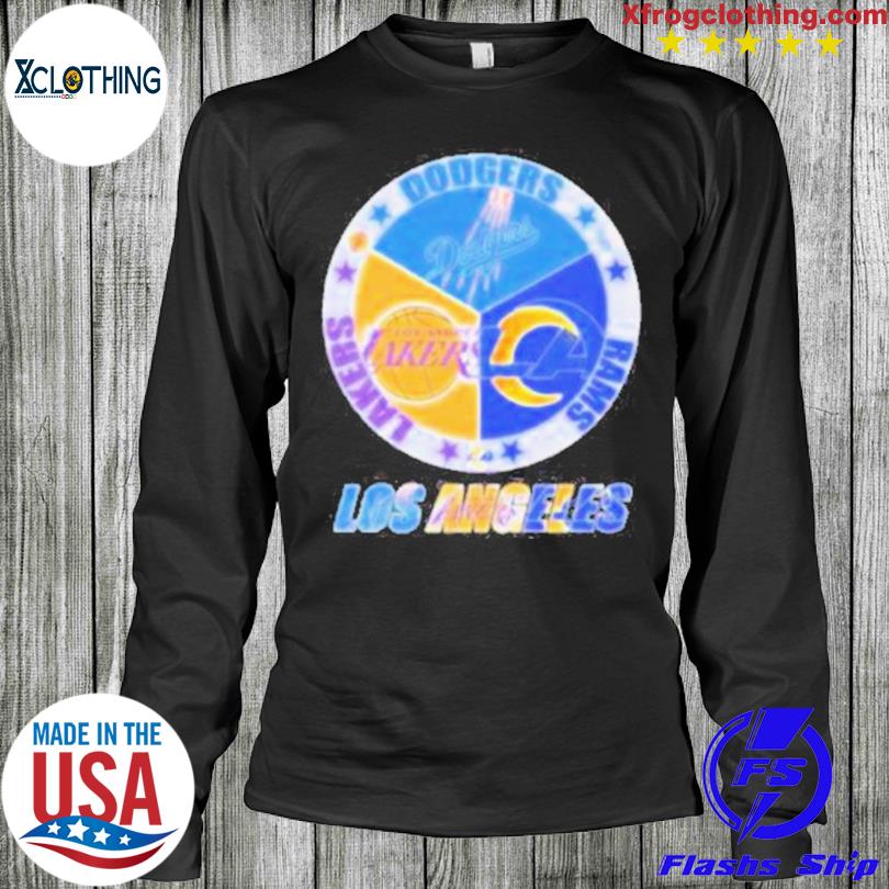 Los Angeles Dodgers Rams Lakers logo 2023 shirt, hoodie, sweater