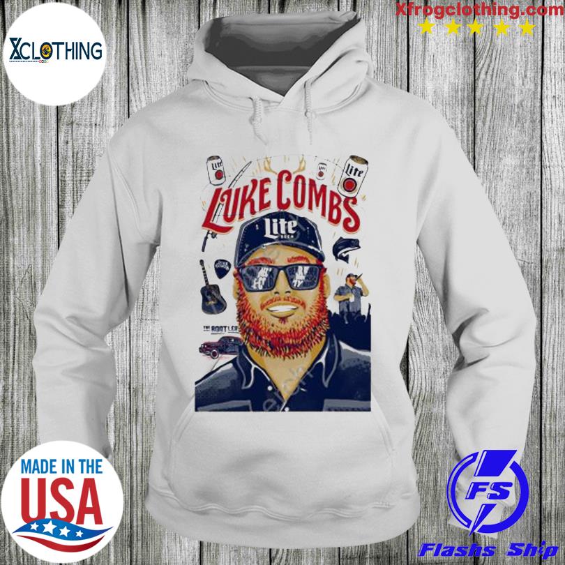 Official Luke Combs Miller Lite Shirt, hoodie, sweater, long sleeve and  tank top