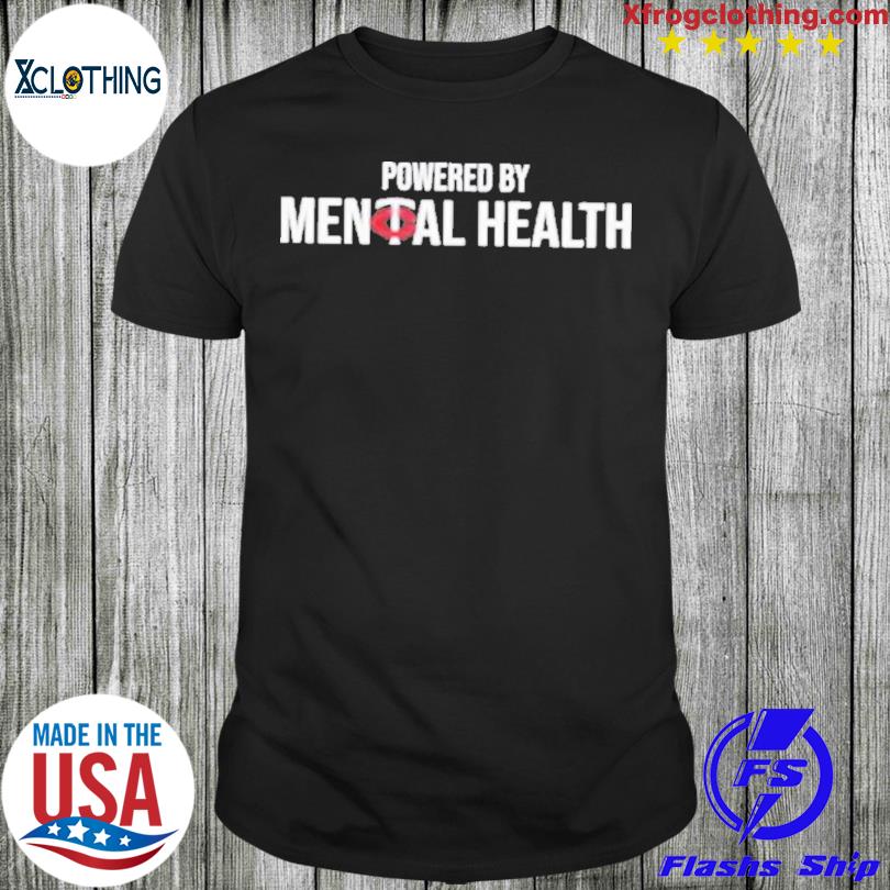 Official Minnesota twins powered by mental health shirt