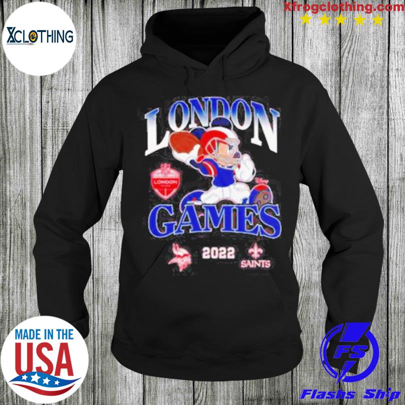 NFL Mickey mouse London Games 2022 Minnesota Vikings vs New Orleans Saints  shirt, hoodie, sweater, long sleeve and tank top