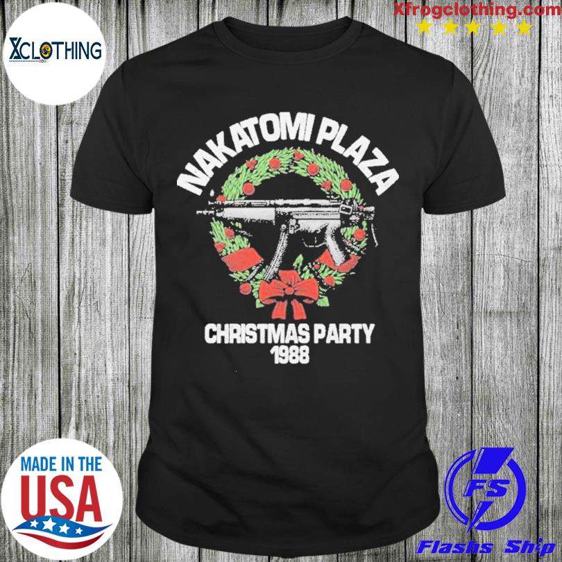 Official Nakatomi Plaza Christmas Party 1988 2022 T-Shirt