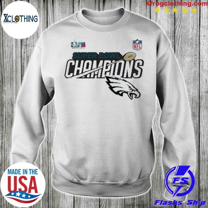 NFL Philadelphia Eagles Super Bowl LVII Champions Trophy Collection Shirt,  hoodie, sweater, long sleeve and tank top