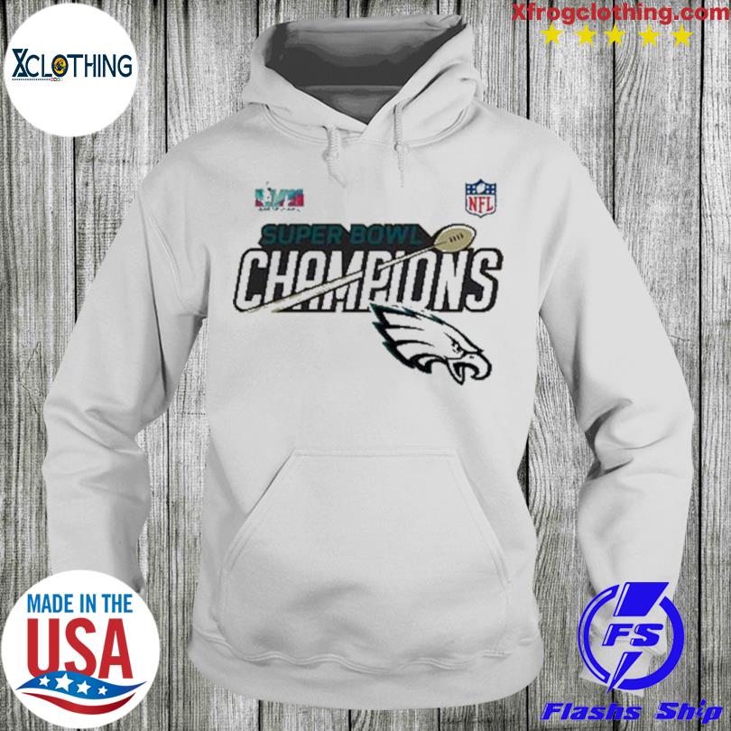 NFL Philadelphia Eagles Super Bowl LVII Champions Trophy Collection Shirt,  hoodie, sweater, long sleeve and tank top