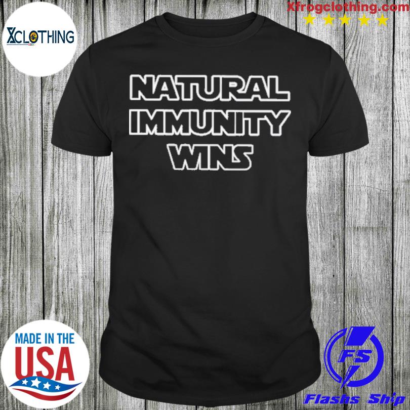 Official Rizza Islam Official Natural Immunity Wins Tee Shirt