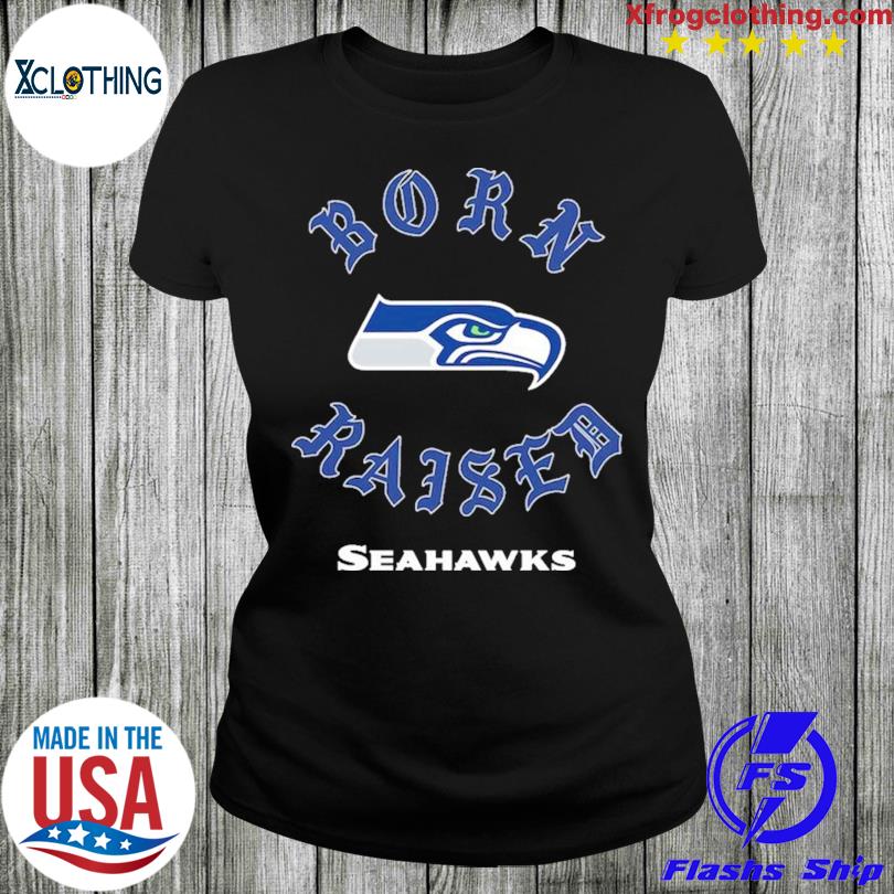 Seattle Seahawks Born X Raised Unisex T-shirt - Shibtee Clothing