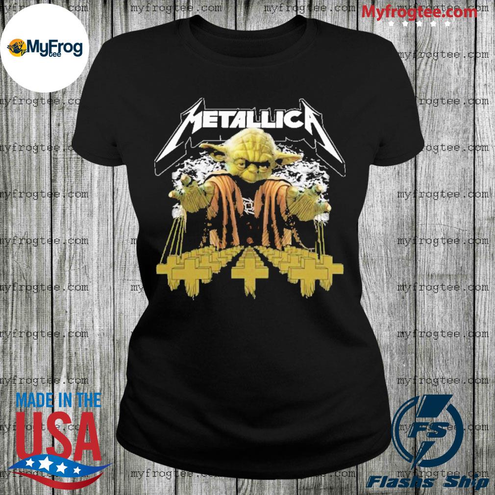 vochtigheid Invloed Kanon Official Star Wars Yoda Metallica Master Puppets Shirt, hoodie, sweater and  long sleeve