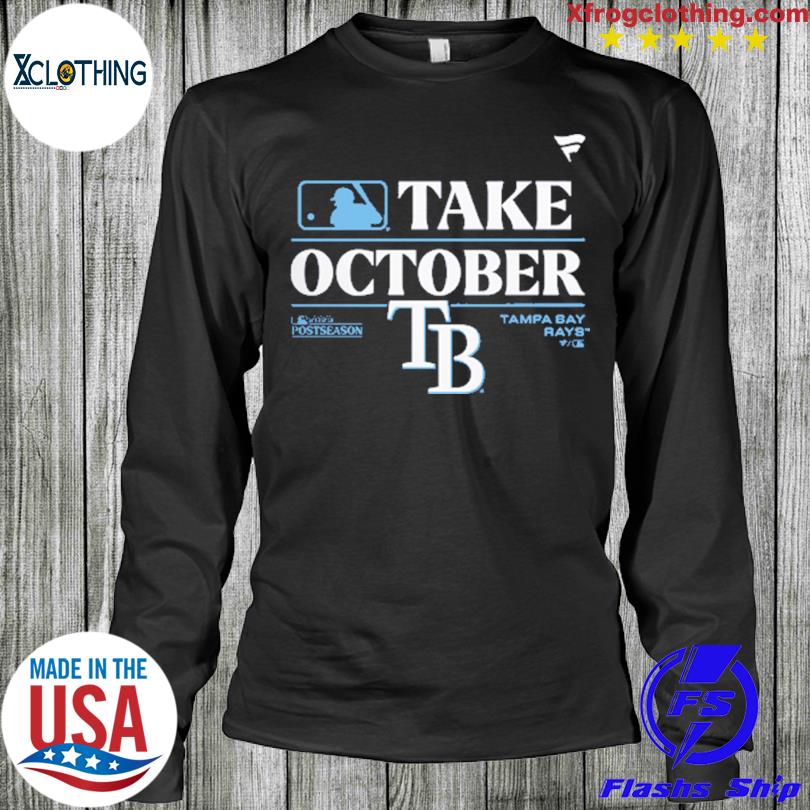 Official Logo Tampa Bay Rays Take October Playoffs Postseason 2023