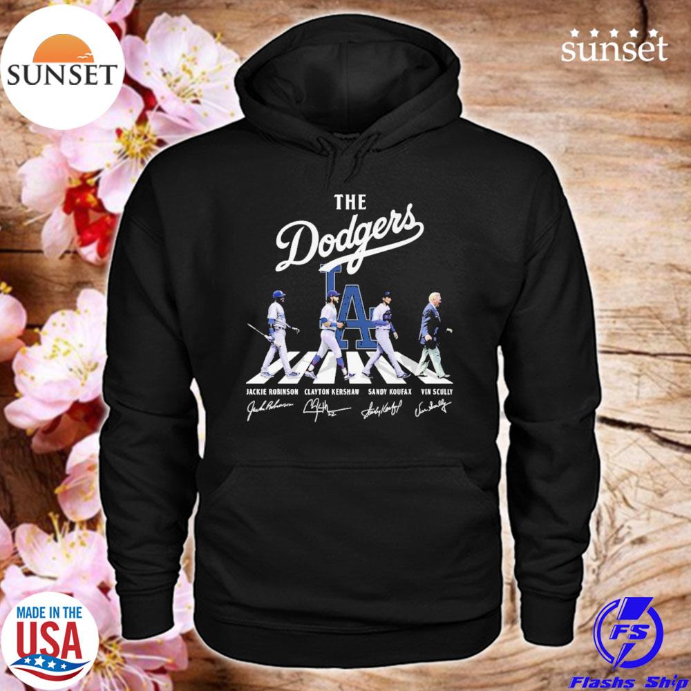 Dodgers The Dodgers Abbey road signature shirt - Kingteeshop