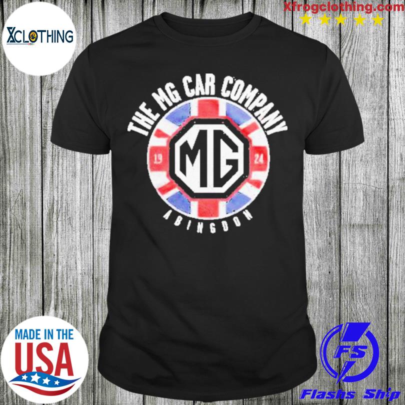 Official The Mg Car Company Abingdon 1924 t-shirt
