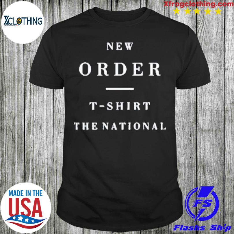 Official The National New Order Shirt