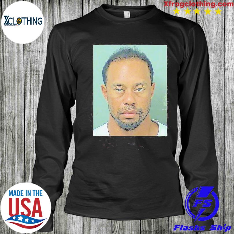 Tiger t clearance shirt mugshot