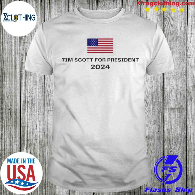 Official Tim Scott For President 2024 T-Shirt