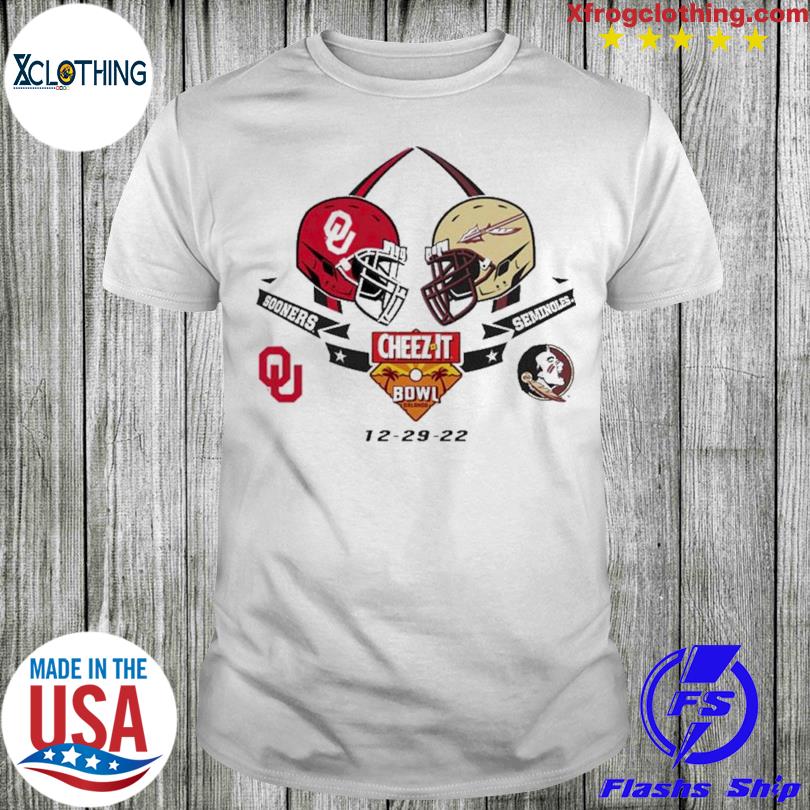Oklahoma Sooners Vs Florida State Seminoles 2022 Cheez It Bowl Shirt