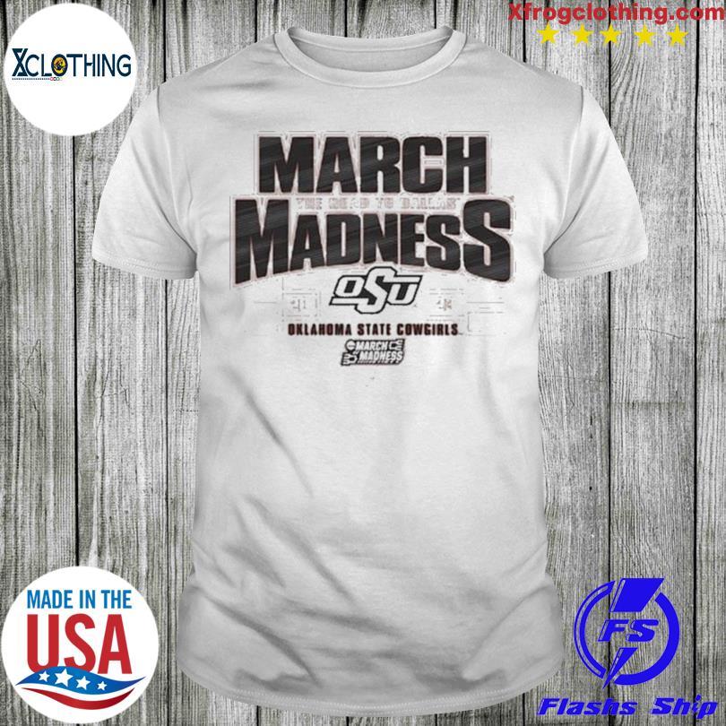 Oklahoma State Cowgirls Blue 84 2023 Ncaa Women’s Basketball Tournament March Madness T-shirt