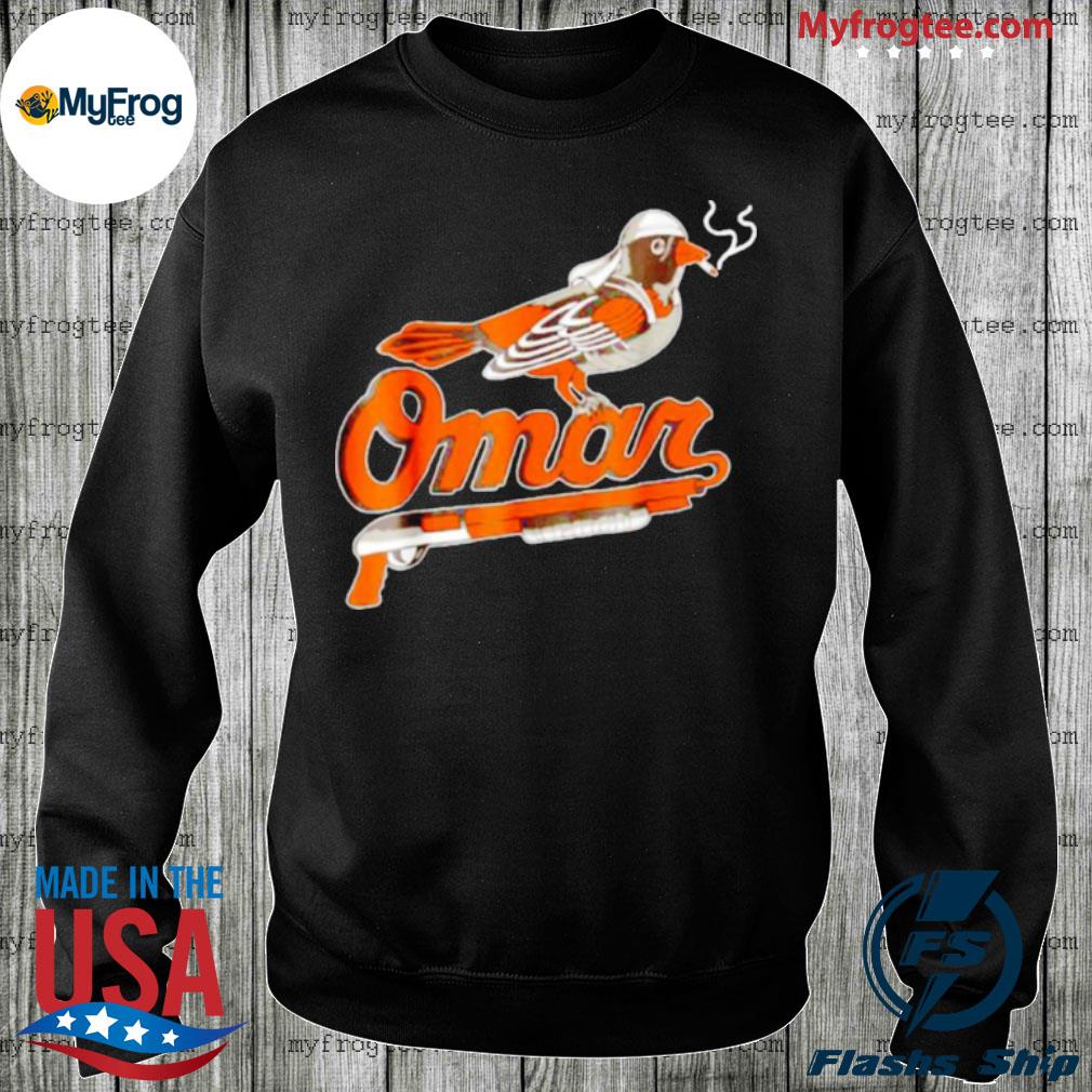 Omar Orioles bird smoking shirt - Kingteeshop