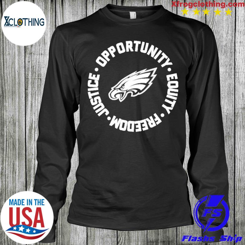 Justice Opportunity Equity Freedom shirt, hoodie, sweater