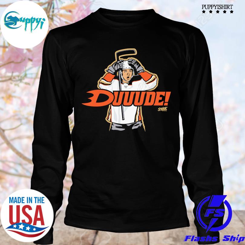 Official Duuude! Anaheim Hockey Shirt, hoodie, sweater, long
